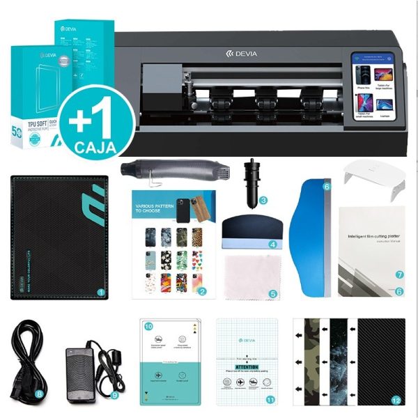 Kit PT17 Black Pantalla Android - Plotter de Corte Hidrogel Devia