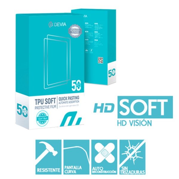 Pack 10 Cajas Hidrogel HD TPU Soft
