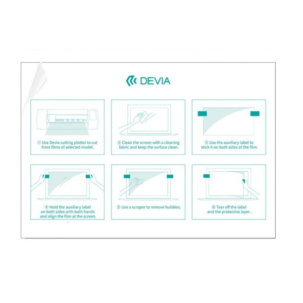 Hidrogel PET Laptop HD hasta 16"  (20pcs)