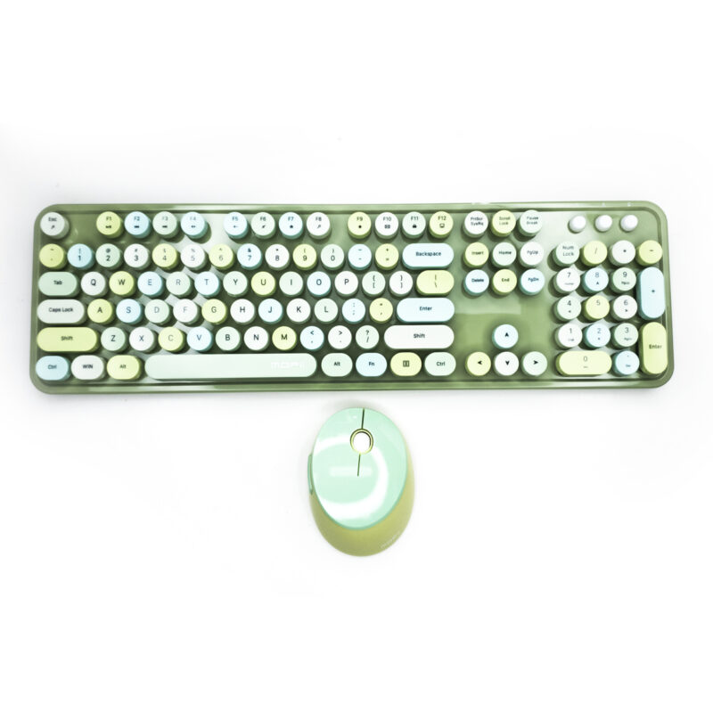 Teclado Mofii Sweet + Mouse (verde)