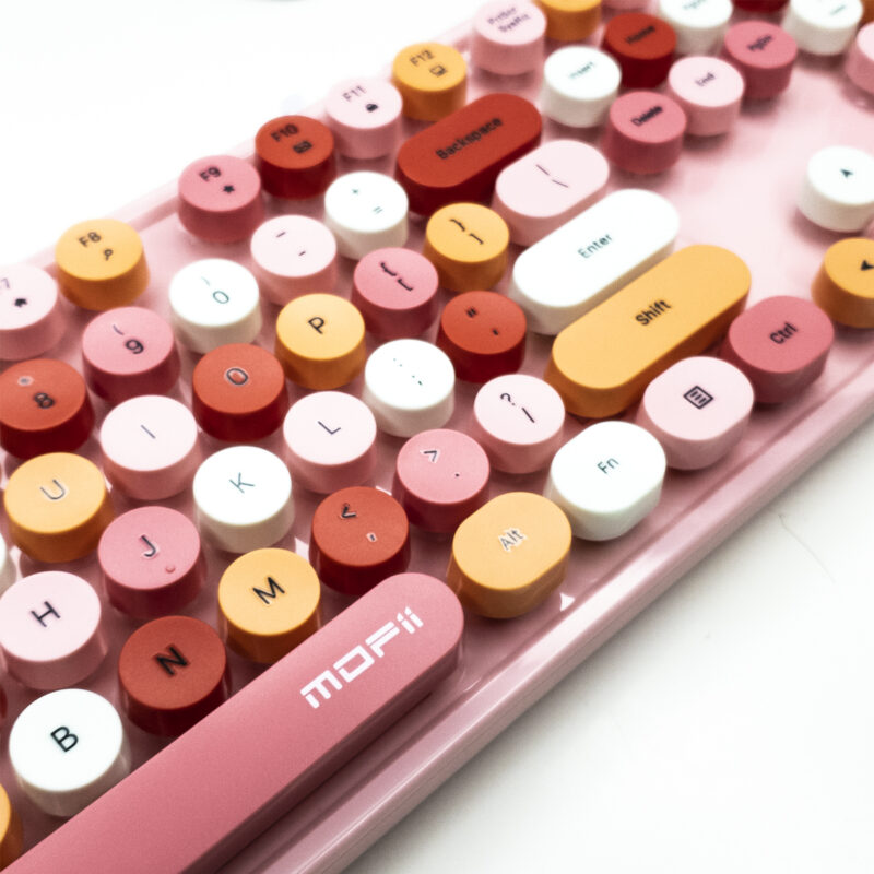 Teclado Mofii Sweet + Mouse (Rosado) - Imagen 2