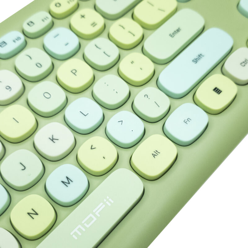 Teclado Inalámbrico Mofii 666 (verde) - Imagen 2