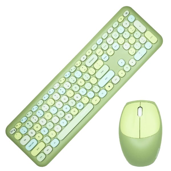Teclado Inalámbrico Mofii 666 (verde)