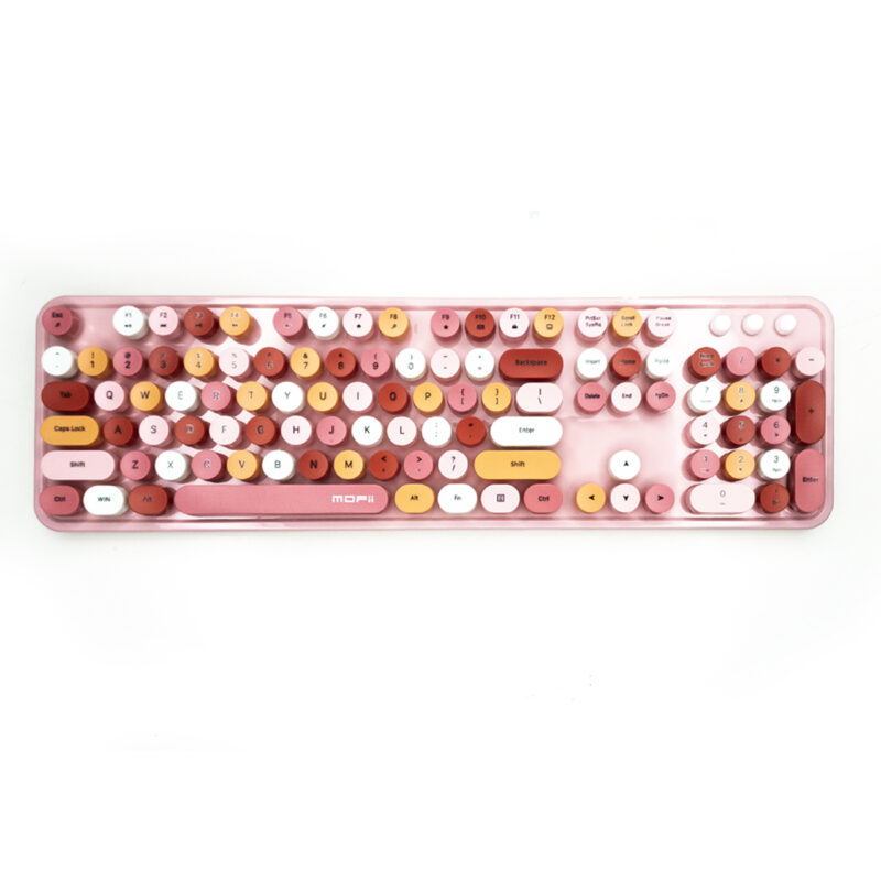 Teclado Mofii Sweet + Mouse (Rosado) - Imagen 3