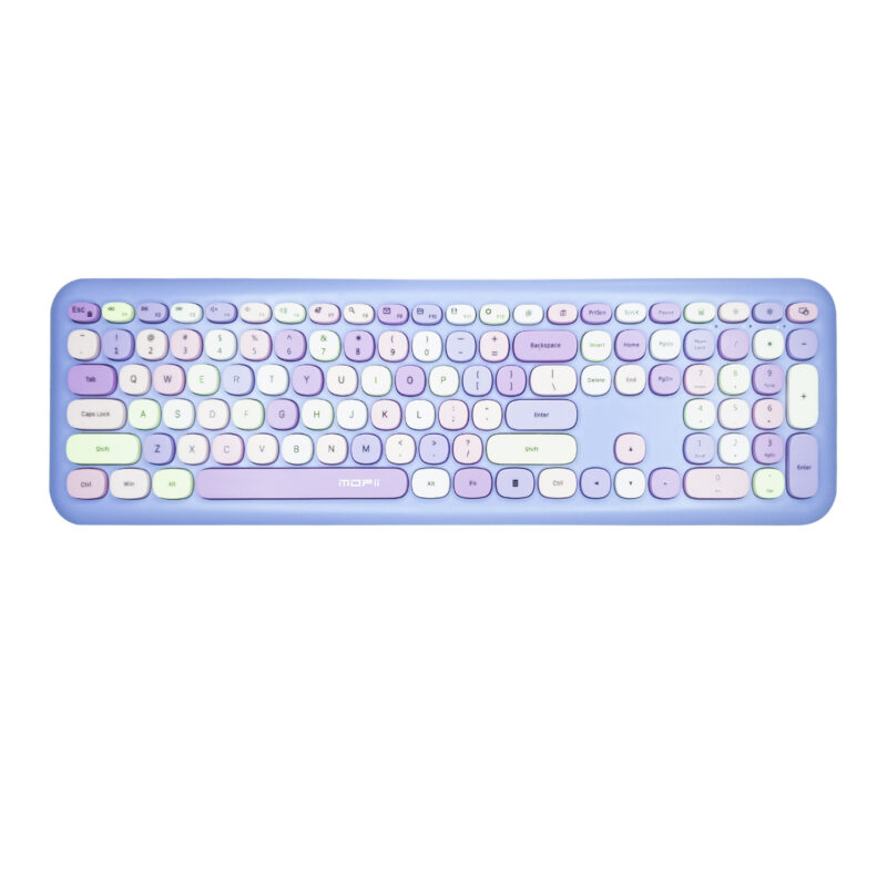 Teclado Inalámbrico Mofii 666 (morado) - Imagen 2