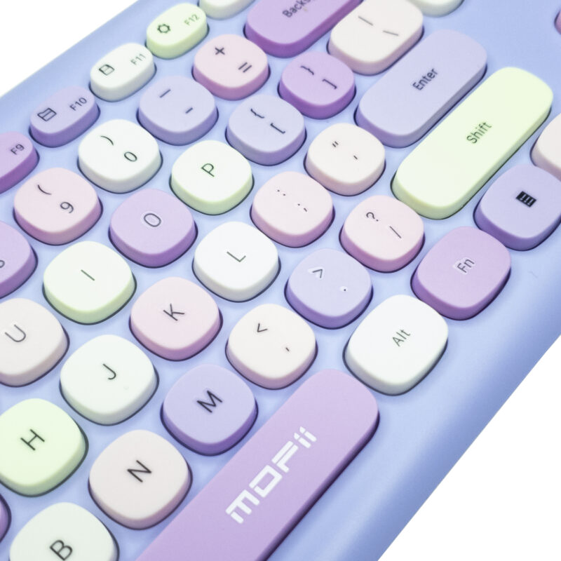 Teclado Inalámbrico Mofii 666 (morado) - Imagen 3