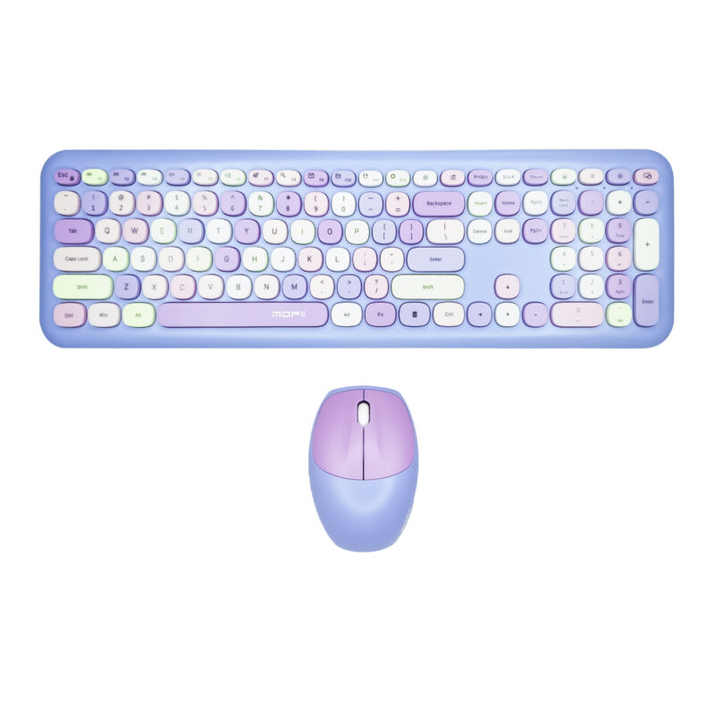 Teclado Inalámbrico Mofii 666 (morado) - Imagen 4