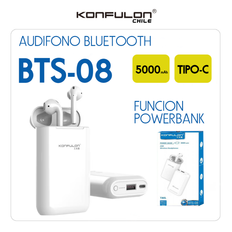 Audifono Bluetooth Konfulon BTS-08