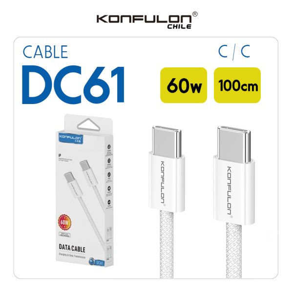 Cable Konfulon DC61 C/C 60W