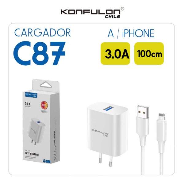 Artboard 24 Kit Cargador Konfulon C87 A/iPhone