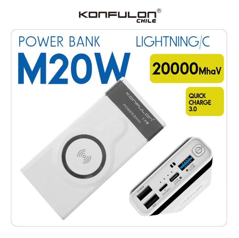 Power Bank Konfulon M20W 20000Mha