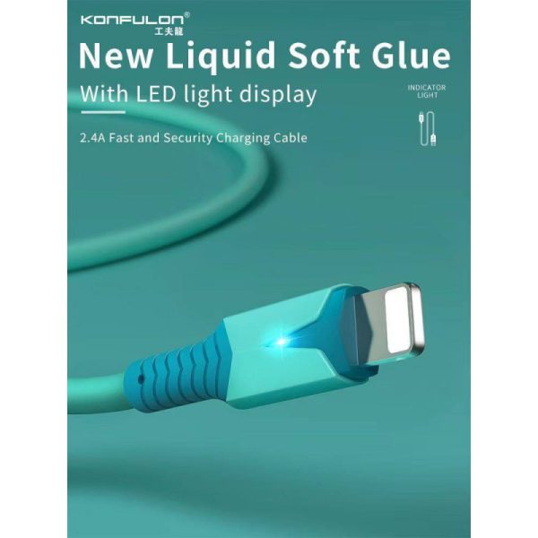 Cable USB a LIGHTNING Konfulon DC38 Iphone