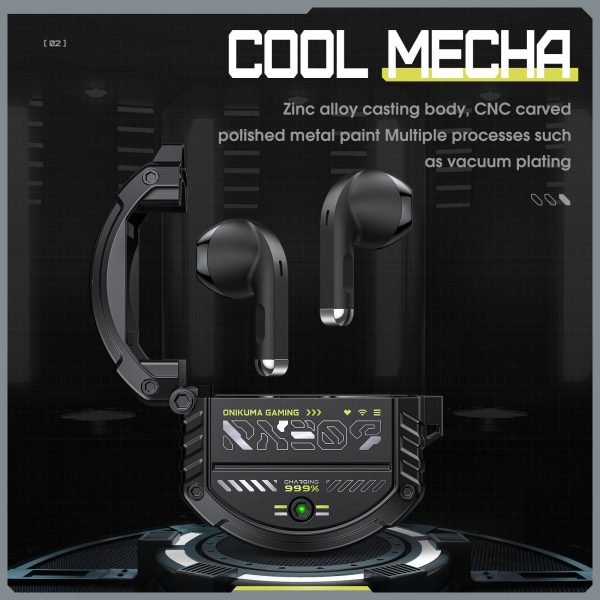 Tws Gamer Bluetooth Onikuma T309 Negro