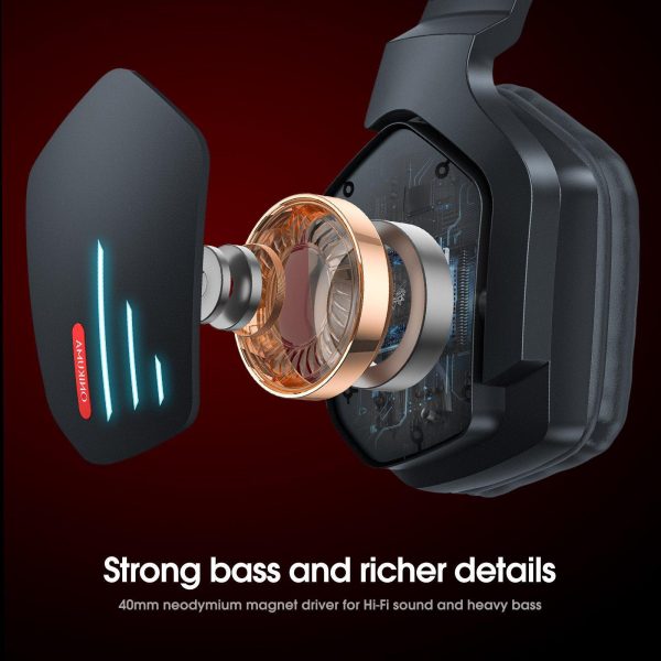 Audifono Bluetooth Onikuma B60 Negro