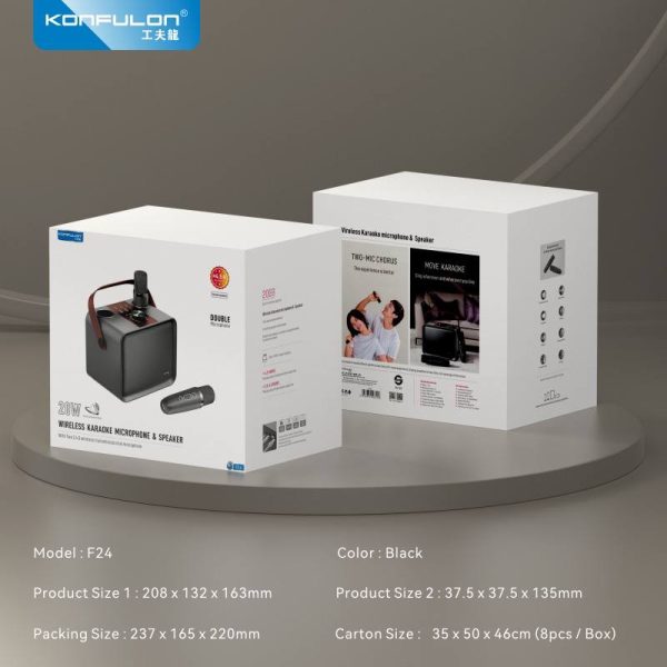 Parlante Karaoke Konfulon F24