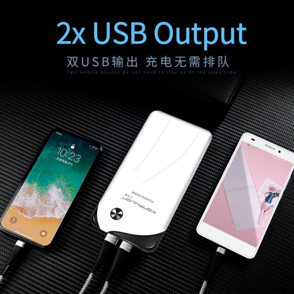 Power Bank Konfulon PS01 30,000 mAh / Estación de Carga