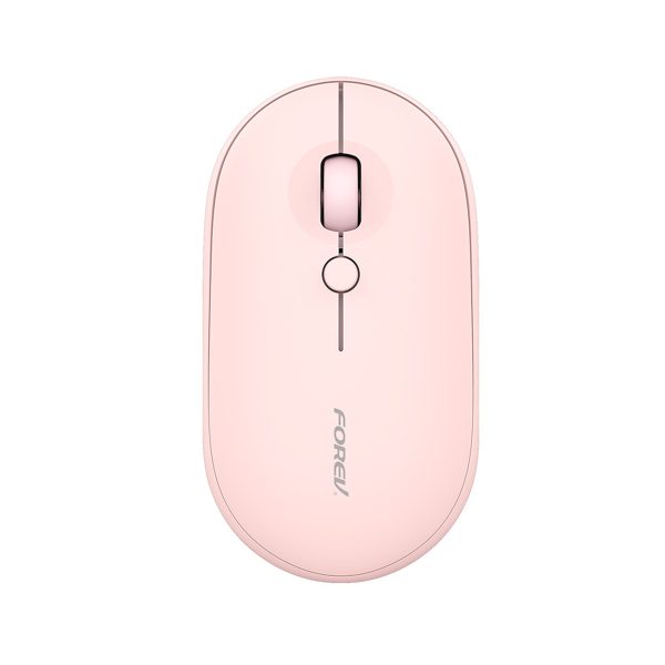 Mouse Inalambrico Forev W388 Rosado