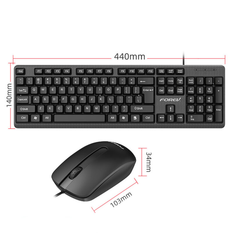 Kit Teclado Forev Pro Office FV-68 - Imagen 6