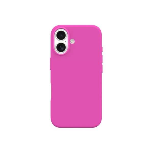 iPhone 16: Carcasa Silicona Hard Magsafe Fucsia 6412