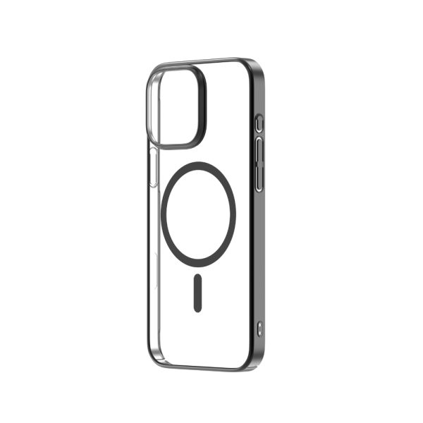 5 iPhone 16: Carcasa Transparente Magsafe Negro 6245