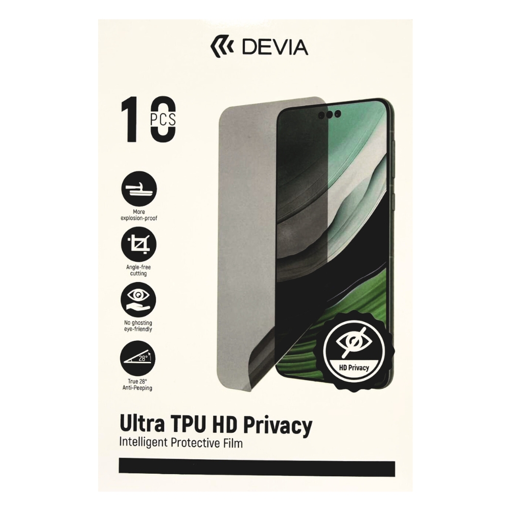 Hidrogel Antiespía HD 2026 Transparente (10pcs)