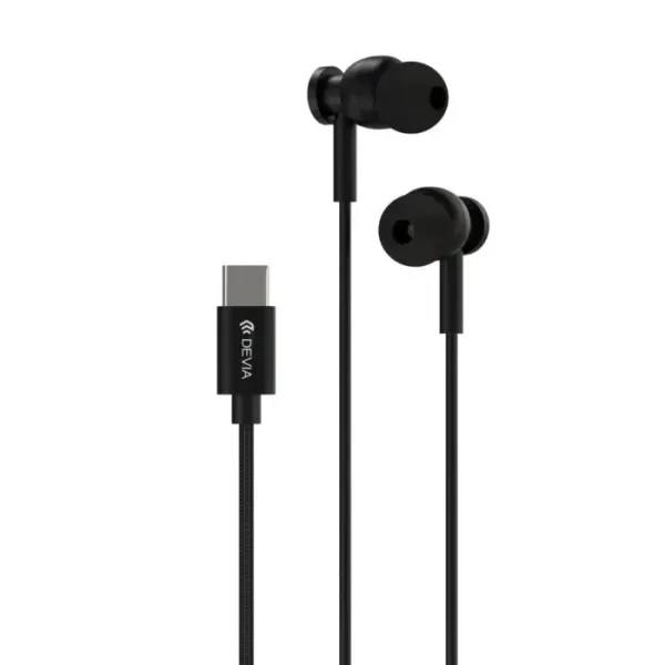Audífonos Tipo C Devia M1 Metal In-Ear Compatible iPhone Samsung