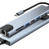 Adaptador Multipuerto USB-C 8 en 1 Profesional 4K