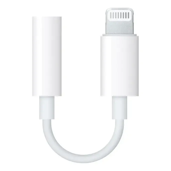 Adaptador Lightning Para iPhone A Jack 3.5mm Para Audifono