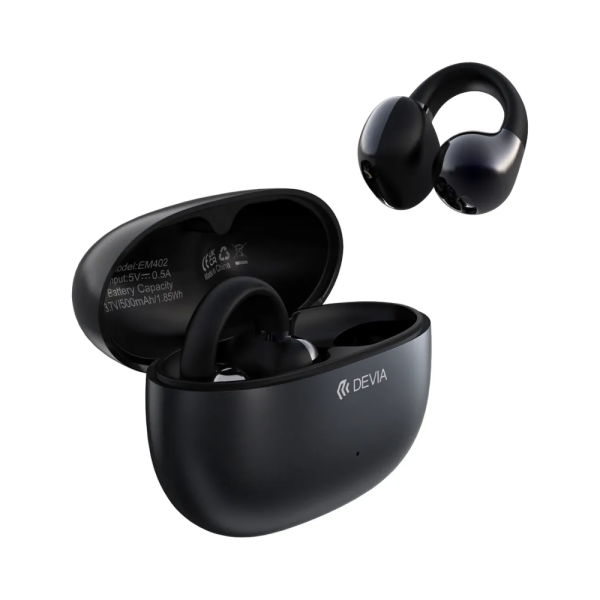 Audífono Bluetooth Devia Ows PRO2 Clip Negro 2261