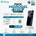 PACK HIDROGEL DEVIA BASIC - 50 PIEZAS