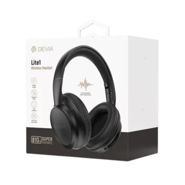 DEVIA Lite1 Audífonos Bluetooth (Negro) 5160