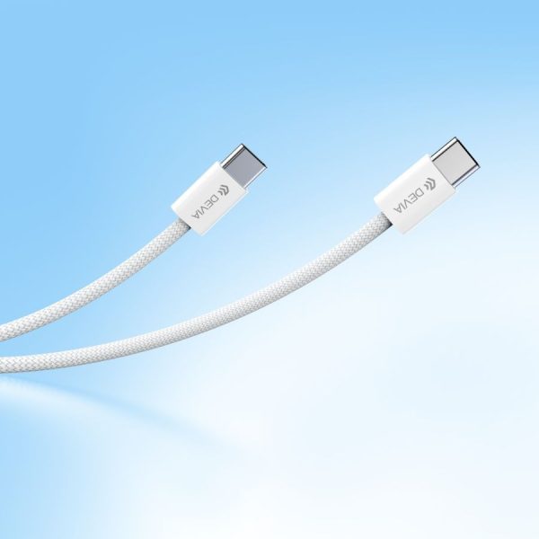 Smart Series C To C PD 60W Woven Fast Cable (3A,1M) 4323