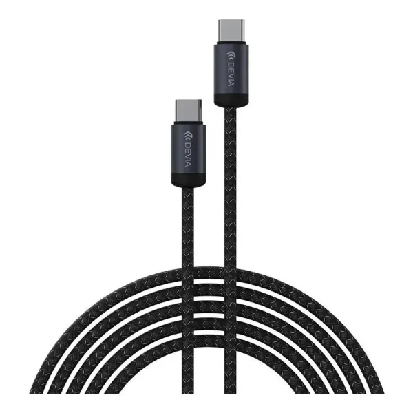 DEVIA Gracious Series C To C PD 60W Fast Cable(3A,3M)