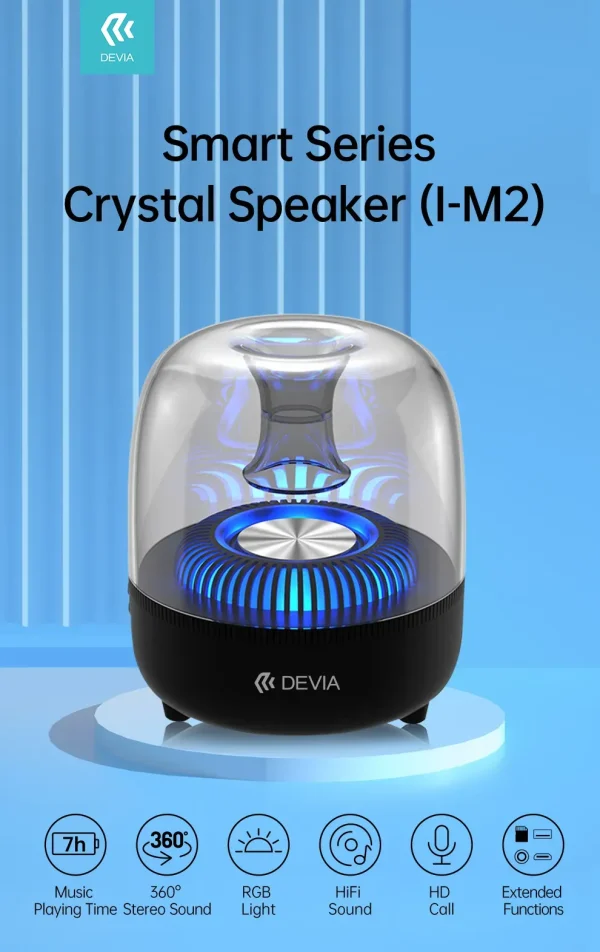 Devia Altavoz de cristal Smart Series (I-M2) 4303