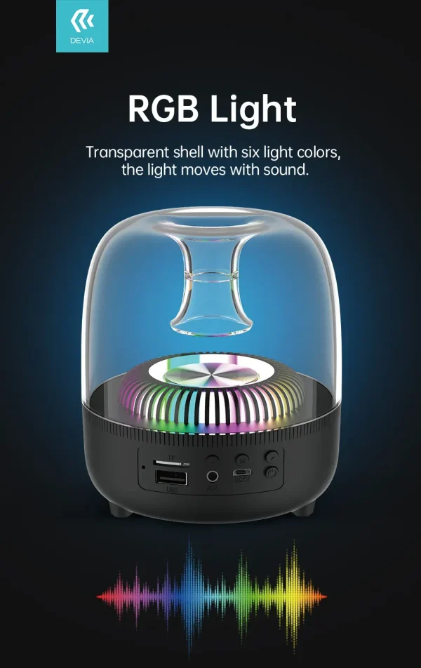 Devia Altavoz de cristal Smart Series (I-M2) 4303