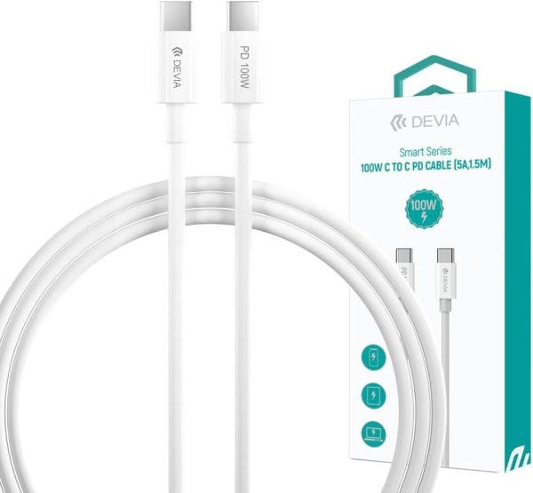 Smart Series 100W C To C PD Cable(5A,1.5M) 1110