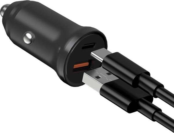 Devia Cargador De Auto Mini Smart Series Pd 30w Usb-c Usb 5360
