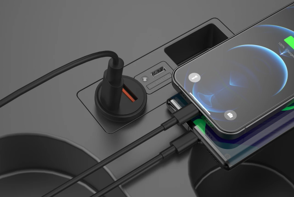 Devia Cargador De Auto Mini Smart Series Pd 30w Usb-c Usb 5360