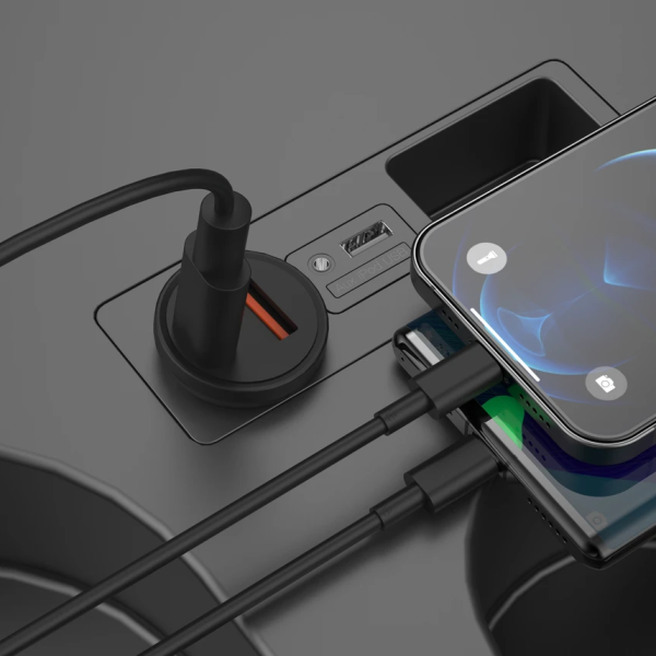Devia Cargador De Auto Mini Smart Series Pd 30w Usb-c Usb 5360